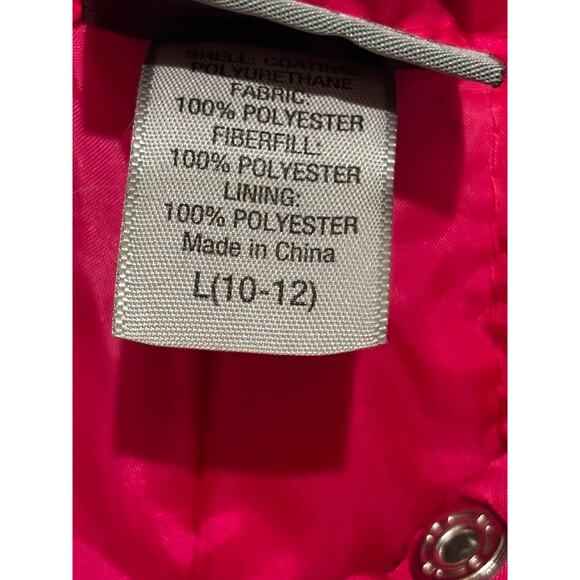 Girl’s Champion Pink Rose Pattern Ski Snow Board Pants, Sz Large (10-12) Bright - Picture 7 of 10